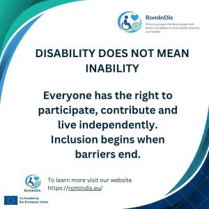 Disability does not define a person’s abilities, potential or right to participate in society